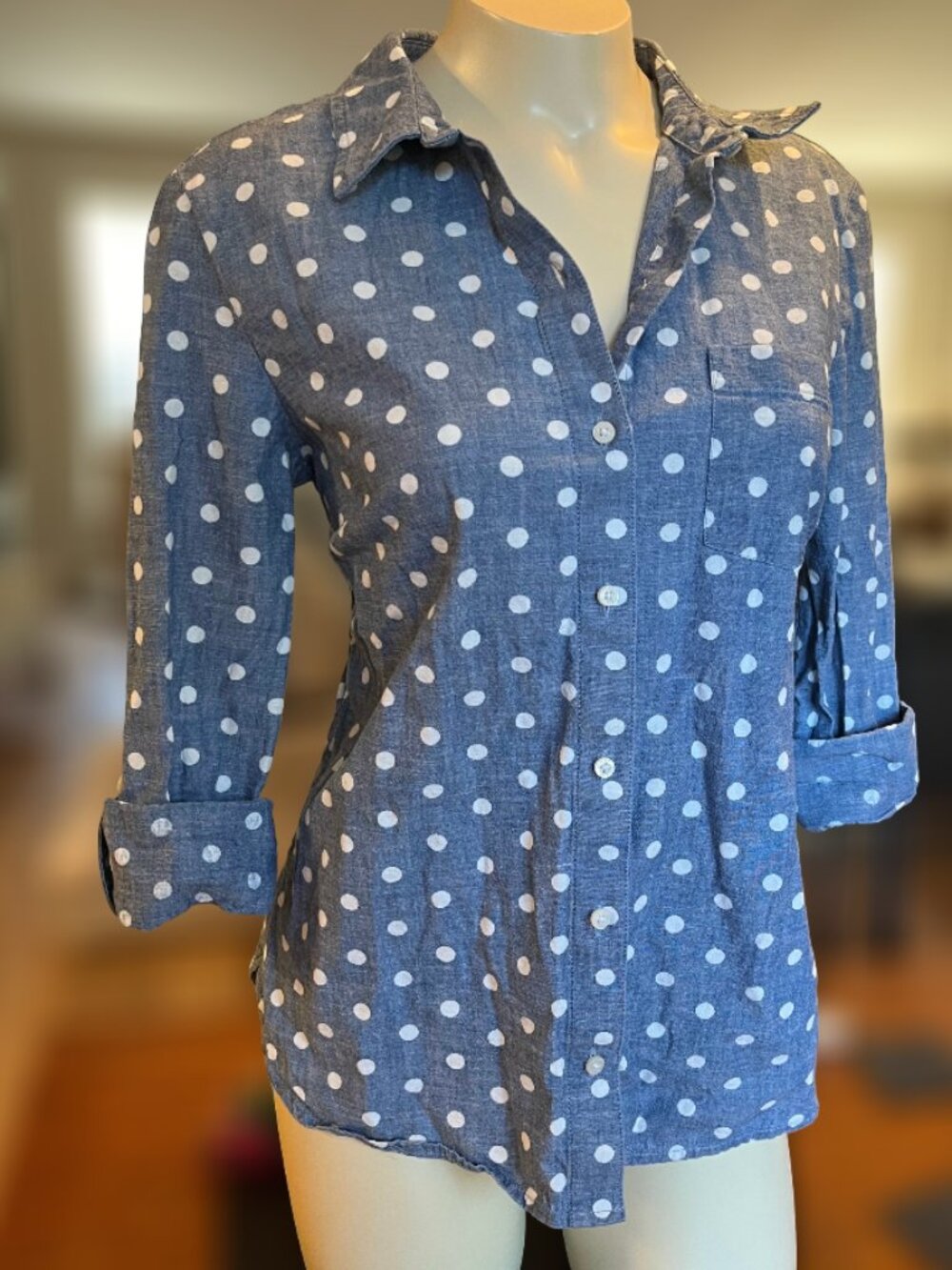 Tommy Hilfiger Polka Dot Button Down